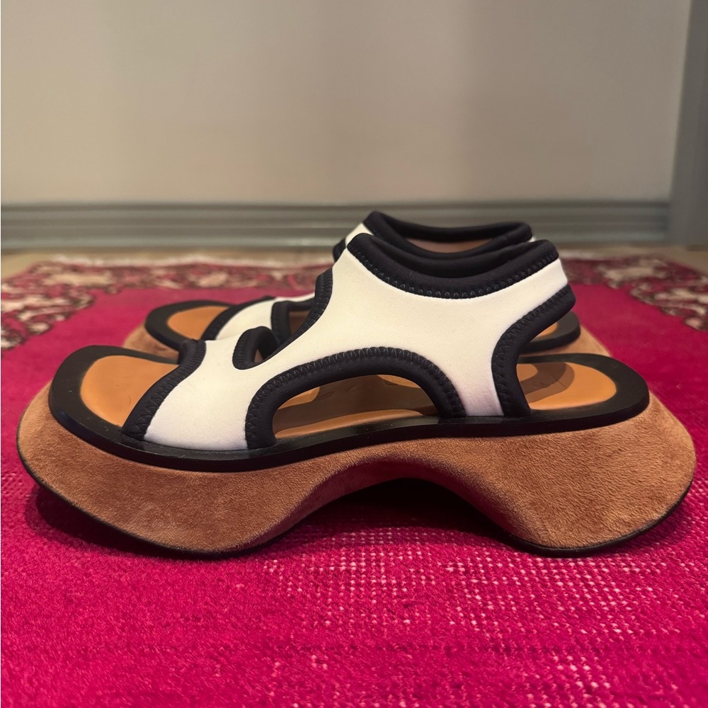 Proenza Schouler Stretch Rec Sandals - Picture 1 of 8